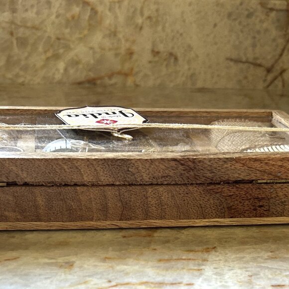 Craft and Sewing Kit in Wooden Box, Never Opened - Picture 4 of 4